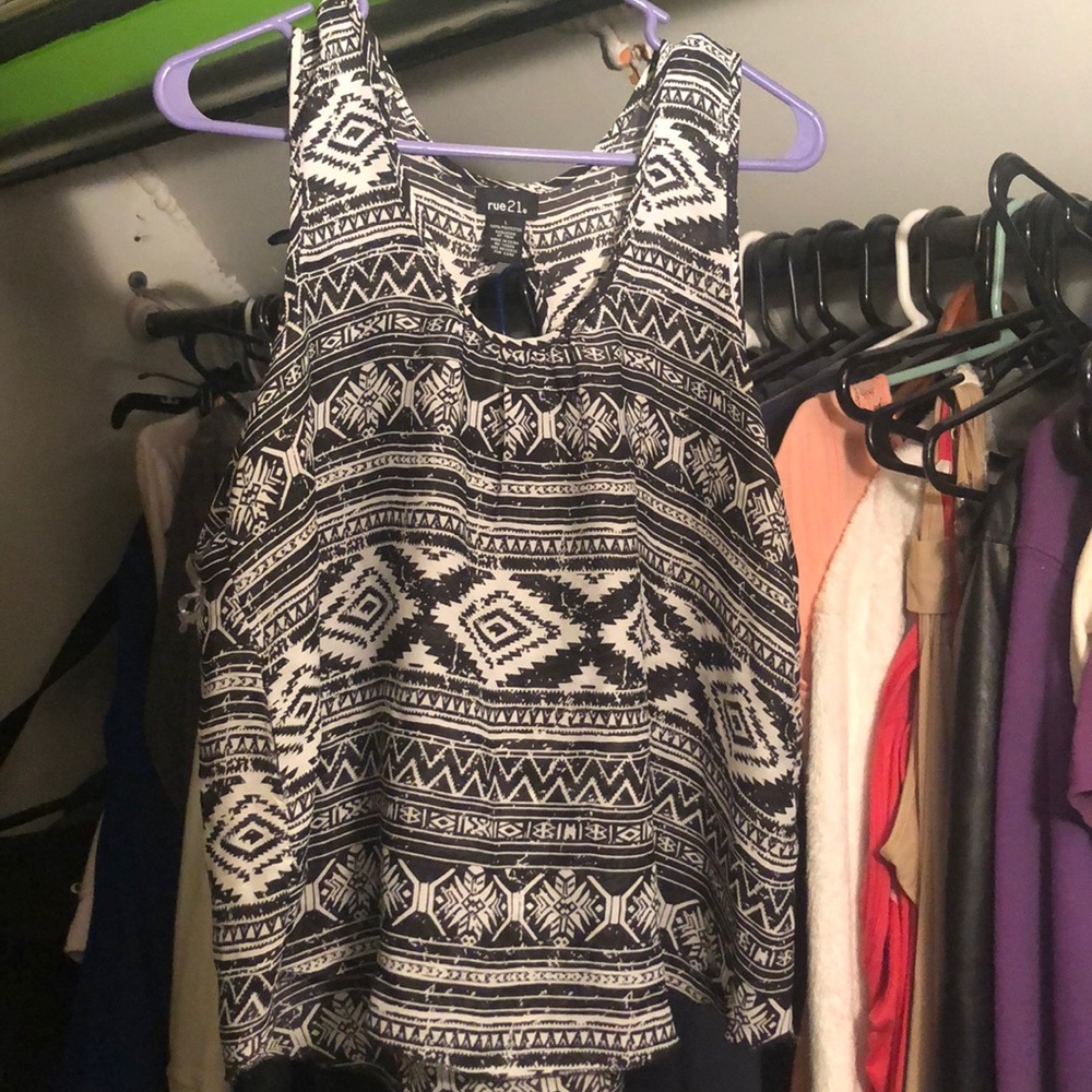 Aztec tank top